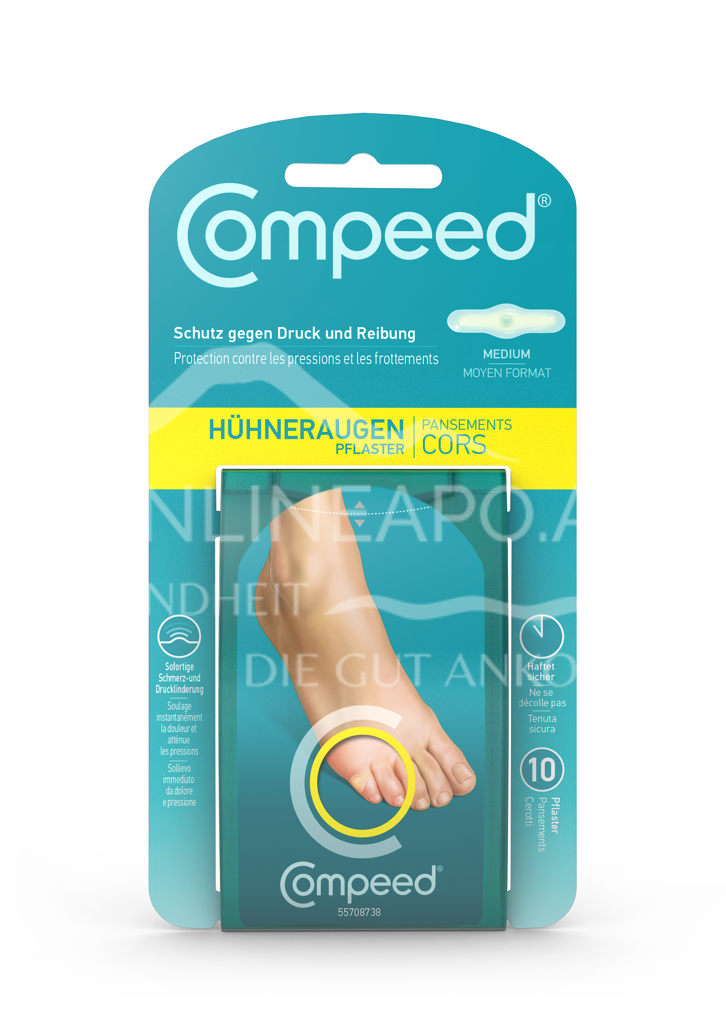 Compeed Hühneraugenpflaster Medium