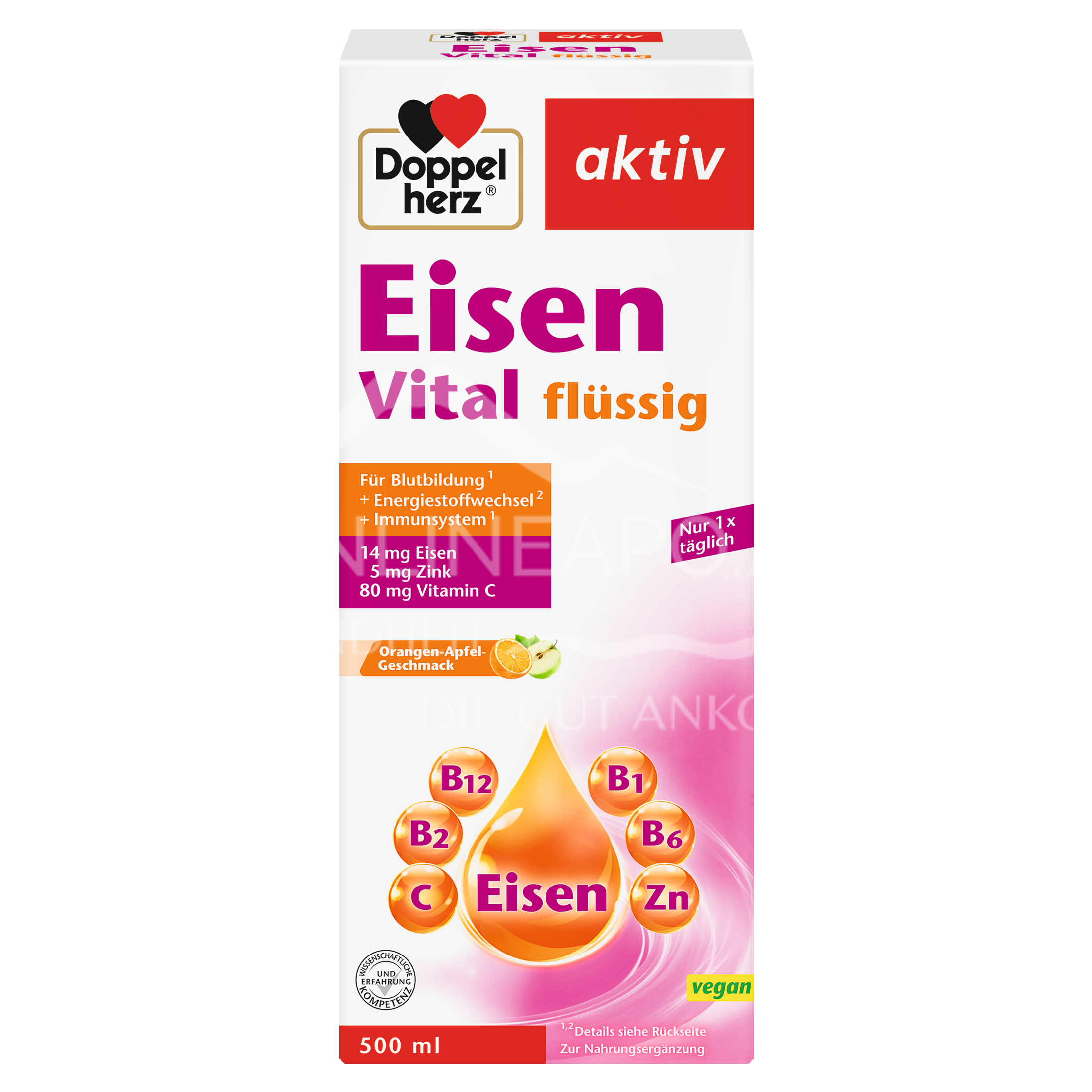 Doppelherz aktiv Eisen Vital flüssig