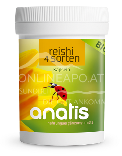 anatis Reishi 4 Sorten BIO Kapseln