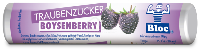 Bloc® Traubenzucker Rolle Boysenberry