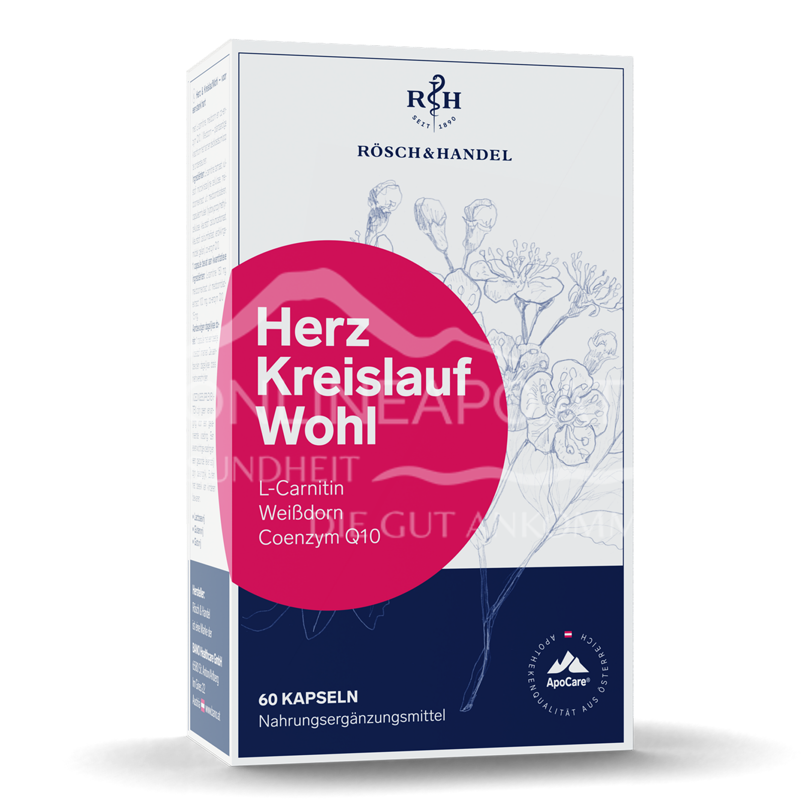ApoCare Herz & Kreislauf Wohl Kapseln