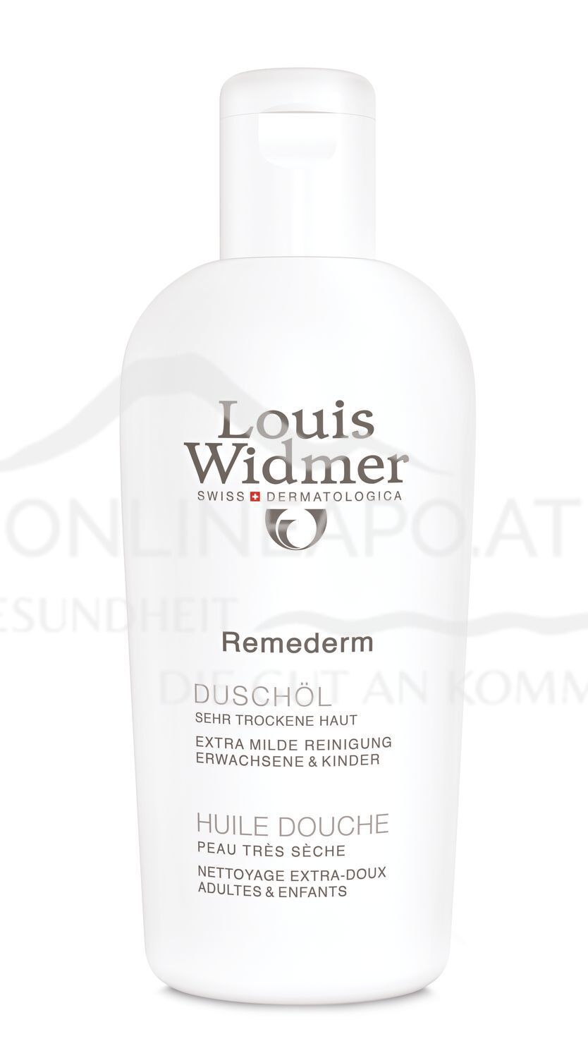 Louis Widmer Remederm Duschöl leicht parfümiert