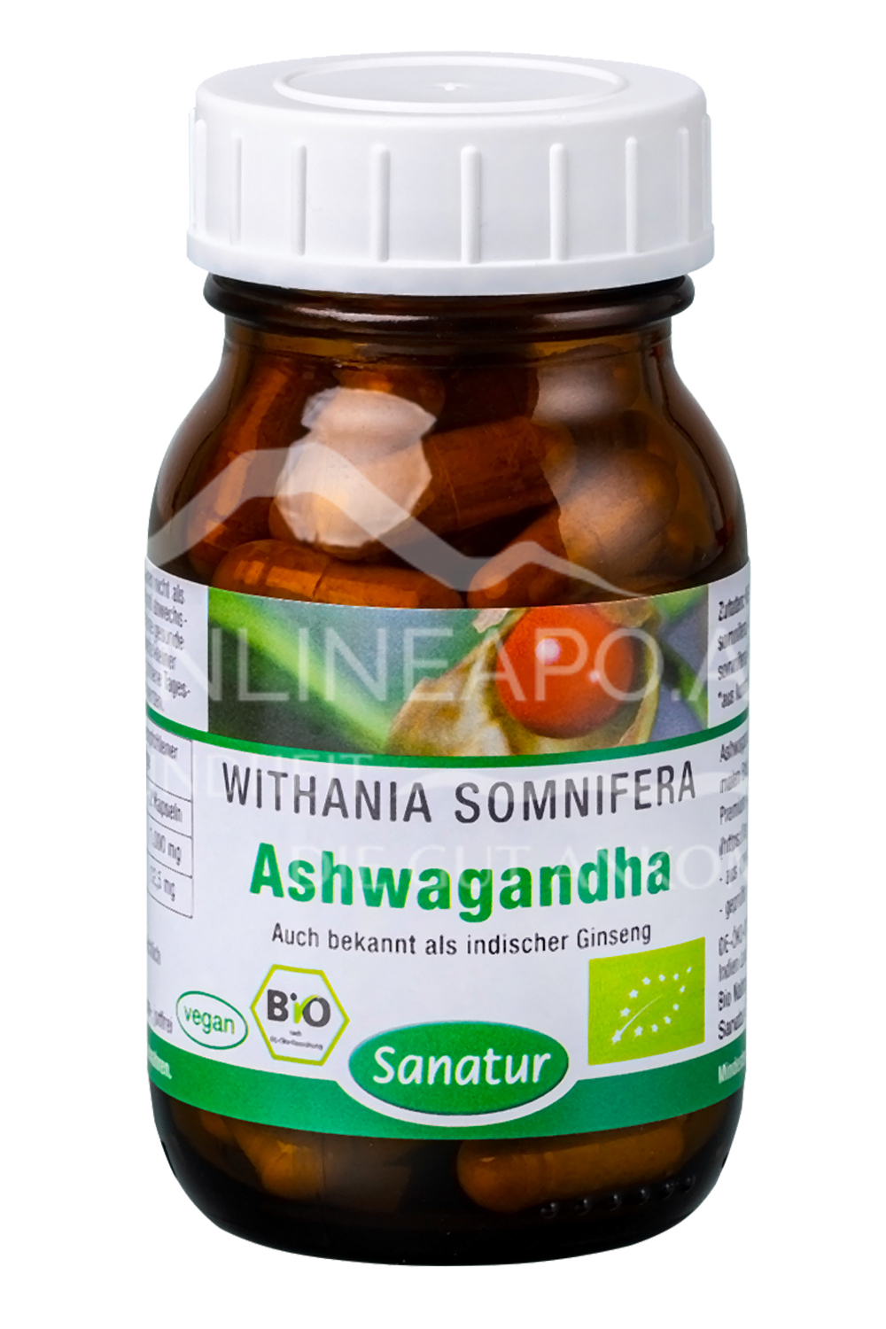 Sanatur Ashwagandha BIO Kapseln
