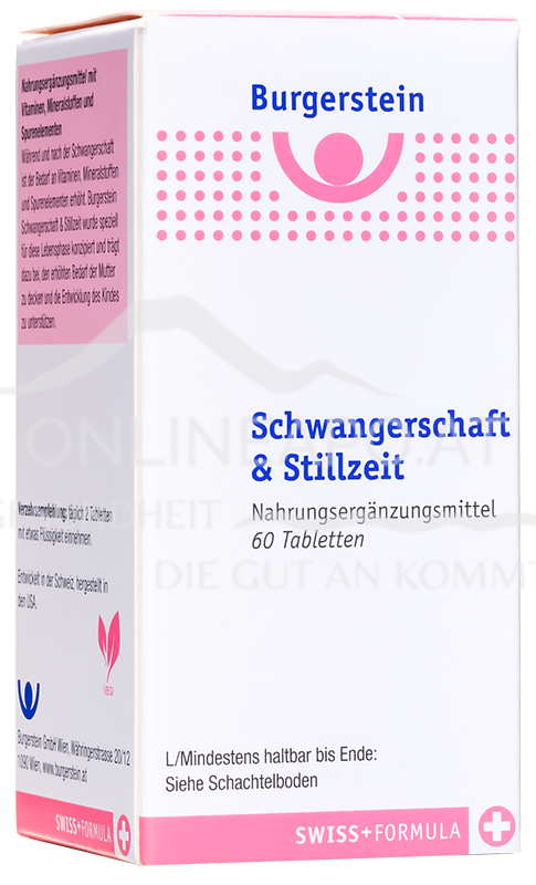 Burgerstein Schwangerschaft & Stillzeit Tabletten