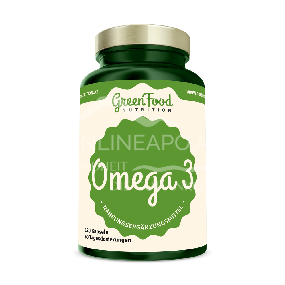 GreenFood Nutrition Omega 3 Kapseln
