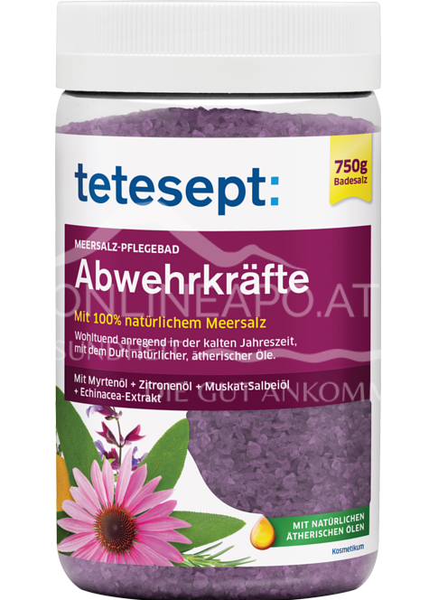 Tetesept Abwehrkräfte Meersalz-Pflegebad
