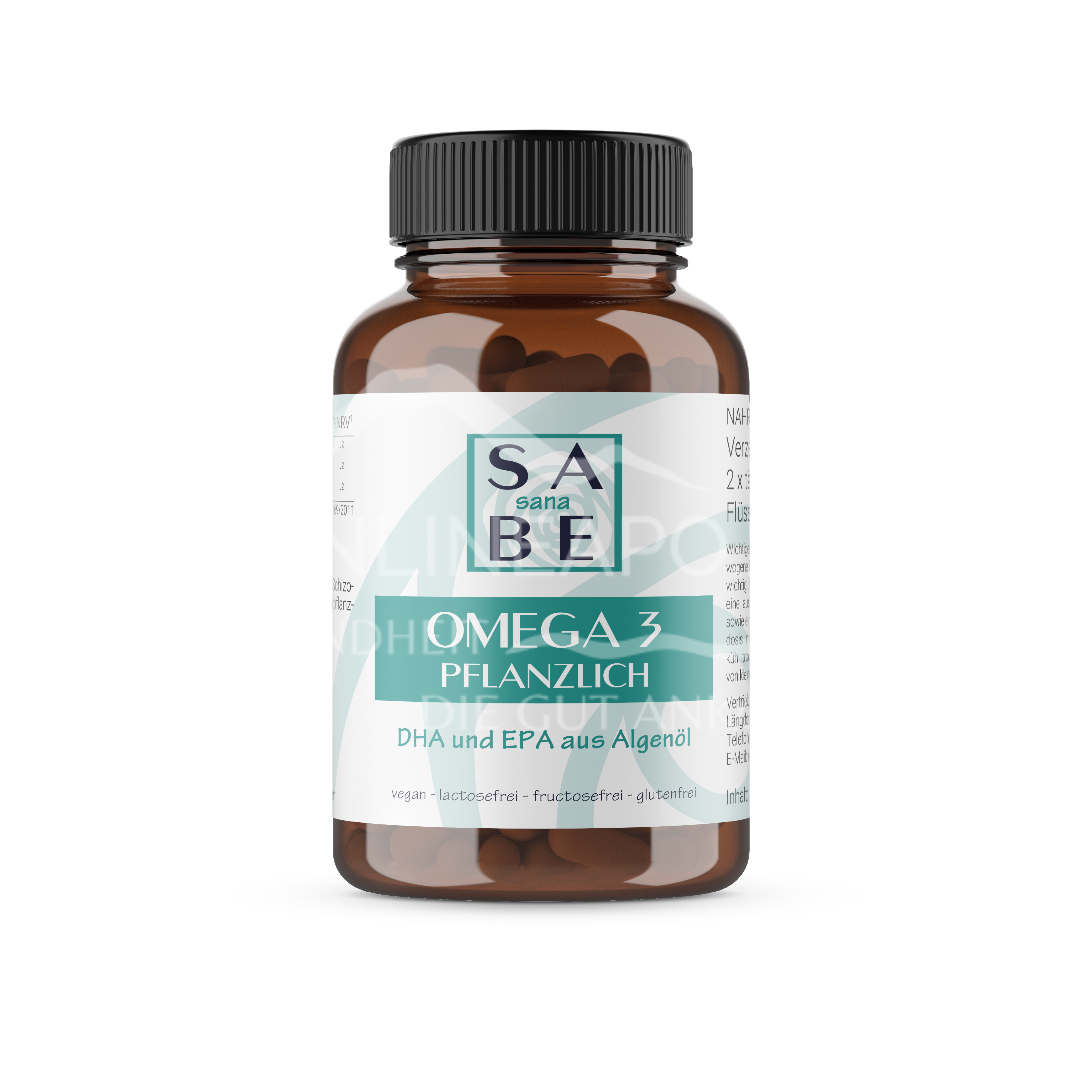 SABE sana Omega 3 pflanzlich Kapseln