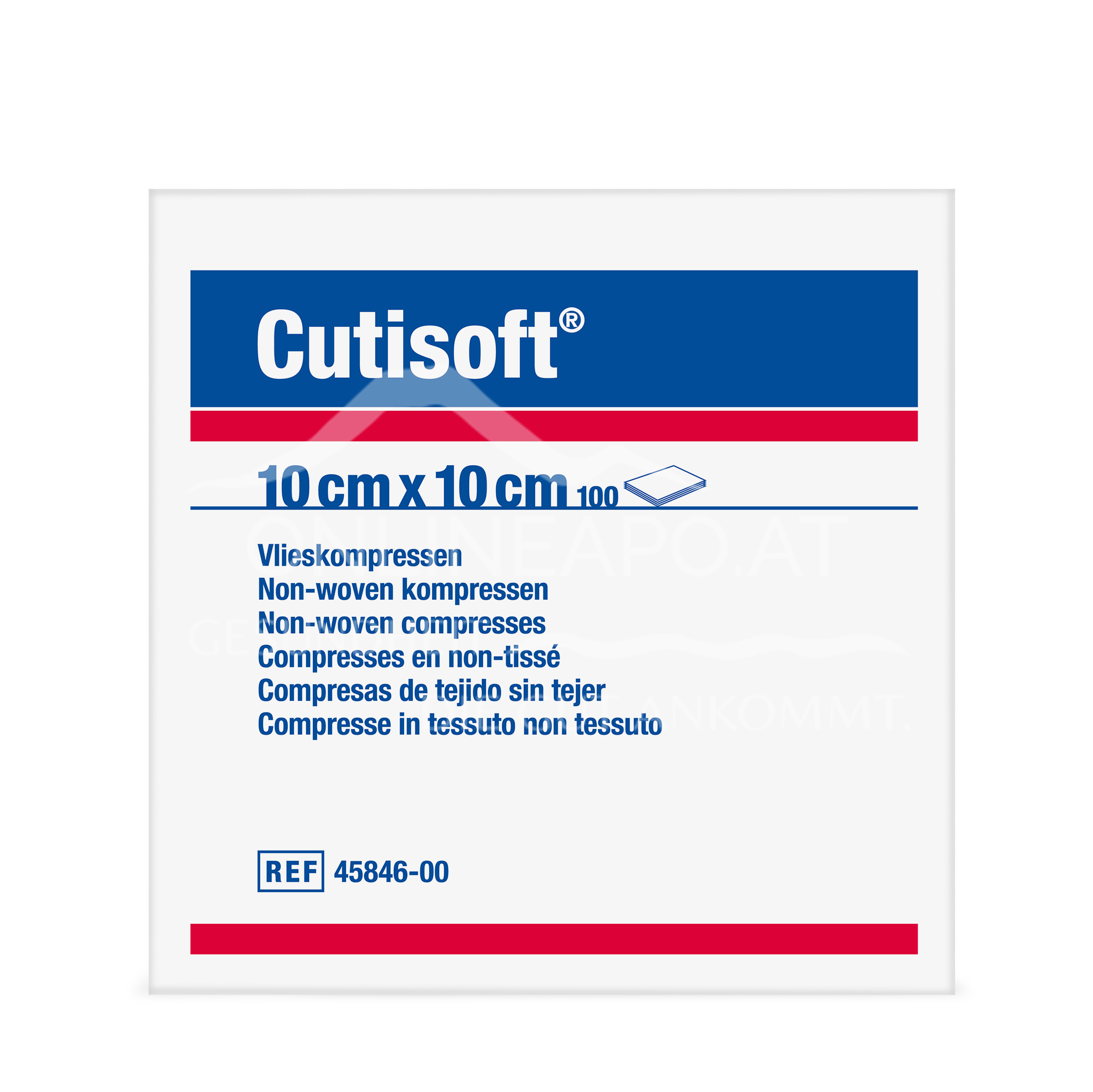 Cutisoft® Vlieskompressen steril 10 x 10 cm