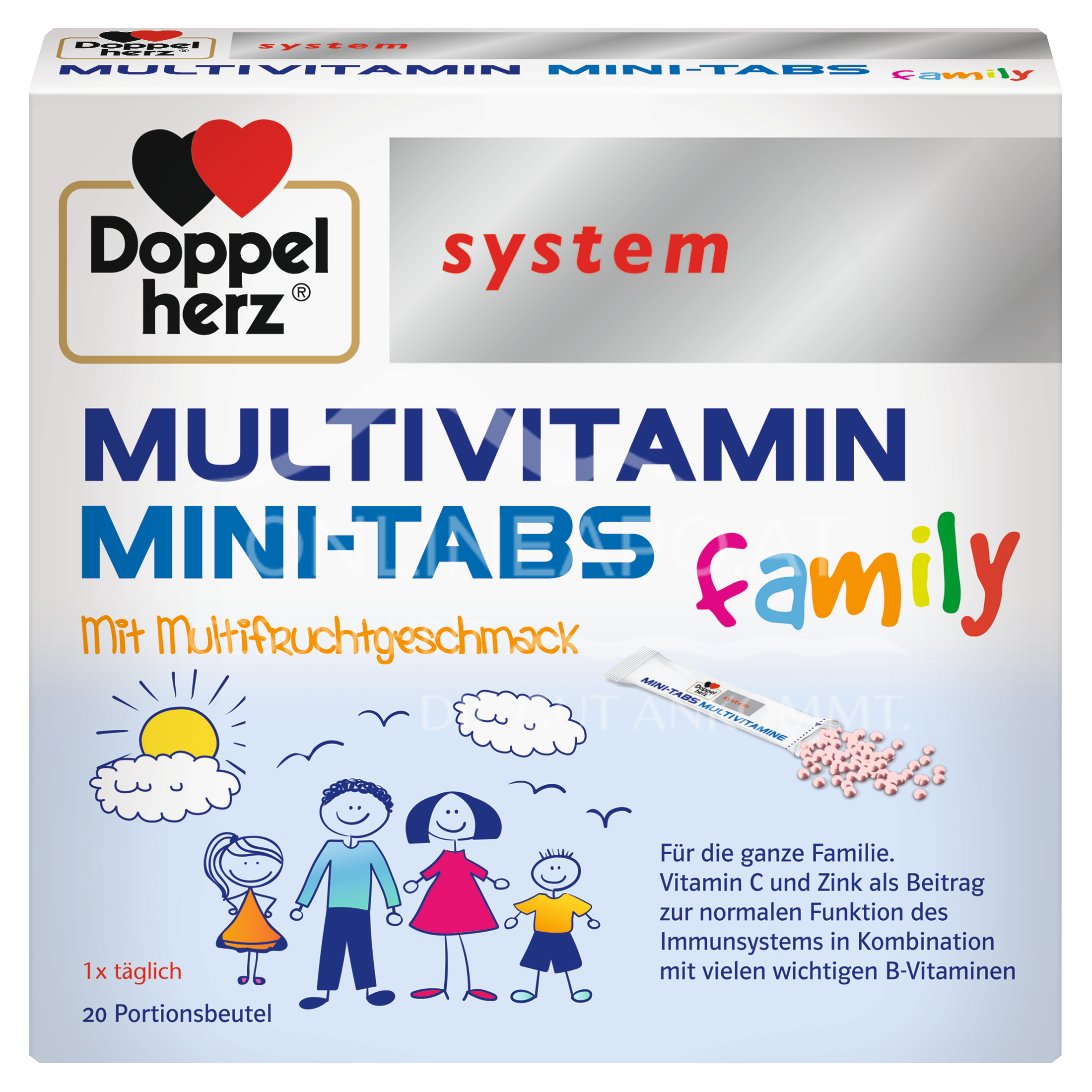 Doppelherz system MULTIVITAMIN MINI-TABS family Sticks