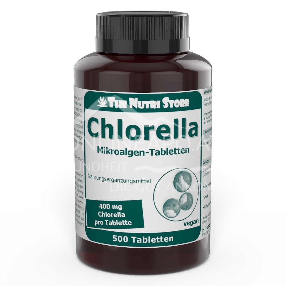 The Nutri Store Chlorella Mikroalgen Tabletten