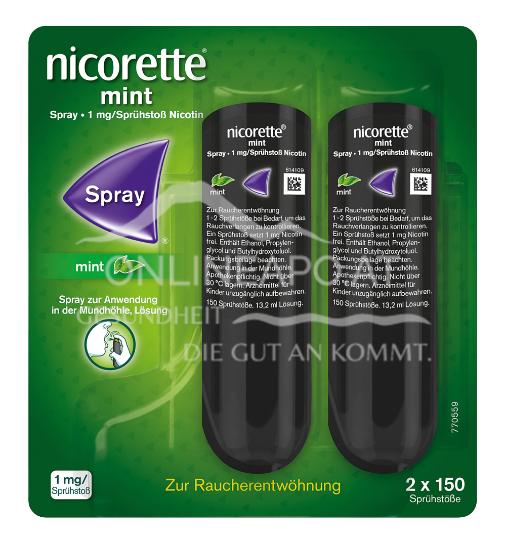 Nicorette® Spray Mint