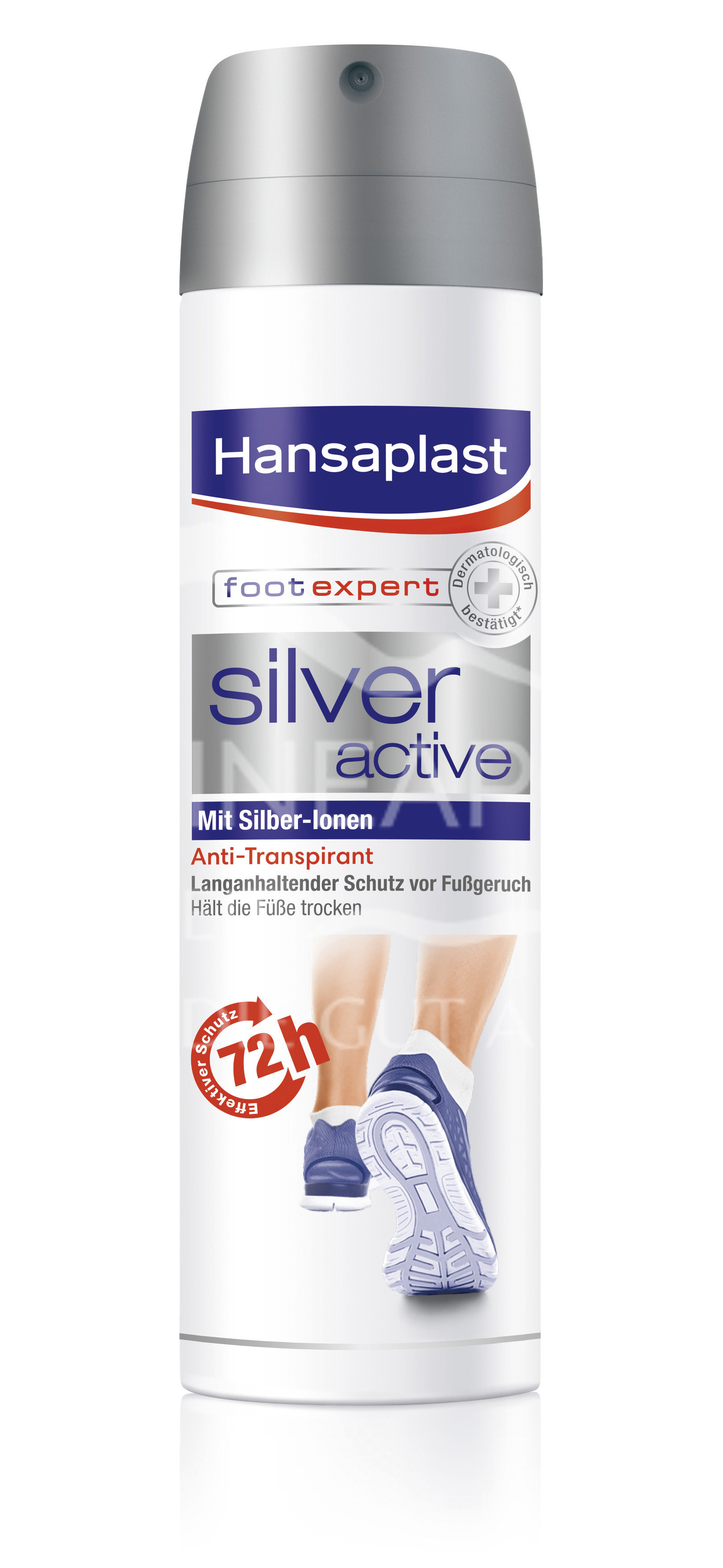 Hansaplast Silver Active Fußspray Anti-Transpirant