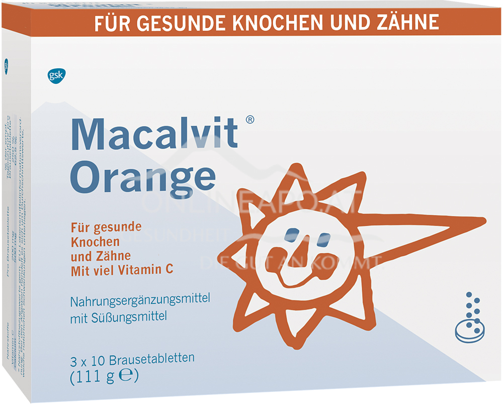 Macalvit® Orange Brausetabletten