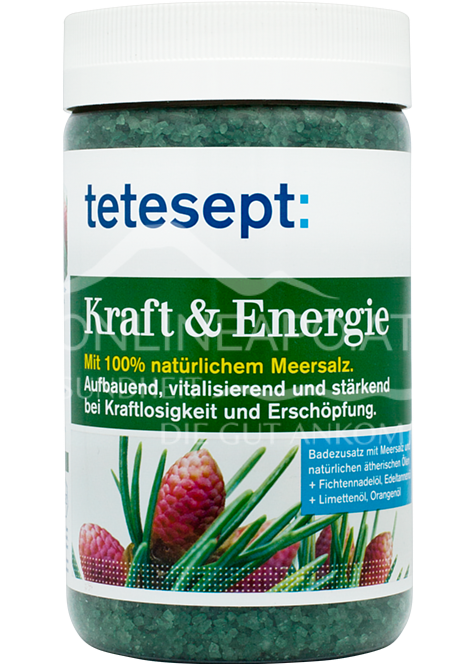 tetesept Gesundheits-Meersalz Kraft & Energie