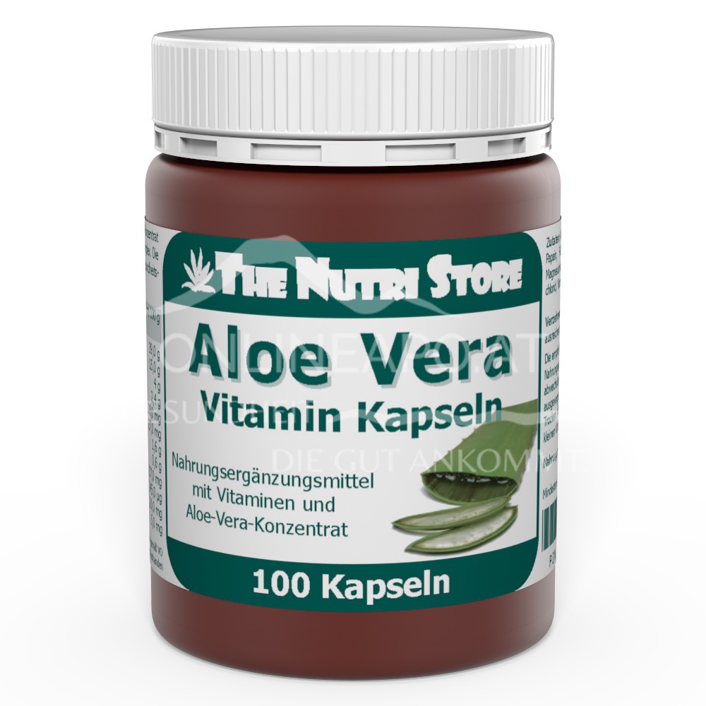 The Nutri Store Aloe Vera 200 mg Vitamin Kapseln