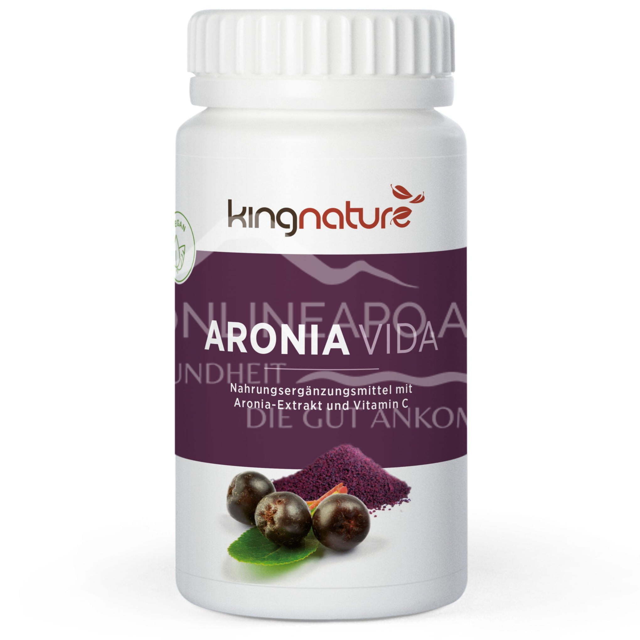 Kingnature Aronia Vida Kapseln