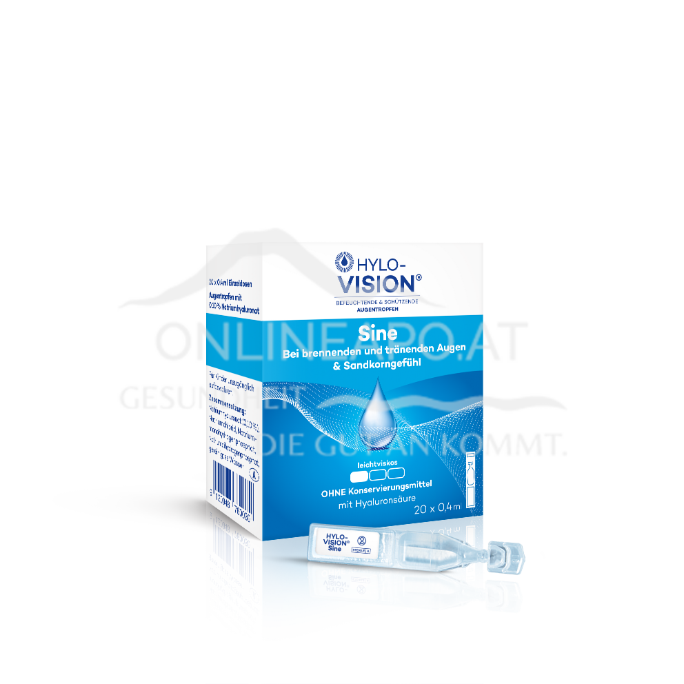 Hylo-Vision® sine Augentropfen 0,4ml Einzeldosen