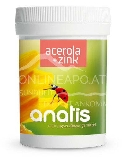 anatis Acerola mit Zink Kapseln