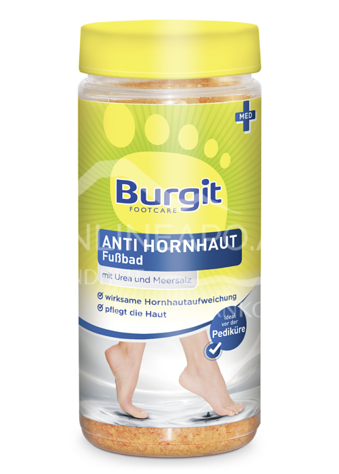 Burgit Footcare Anti Hornhaut Fußbad