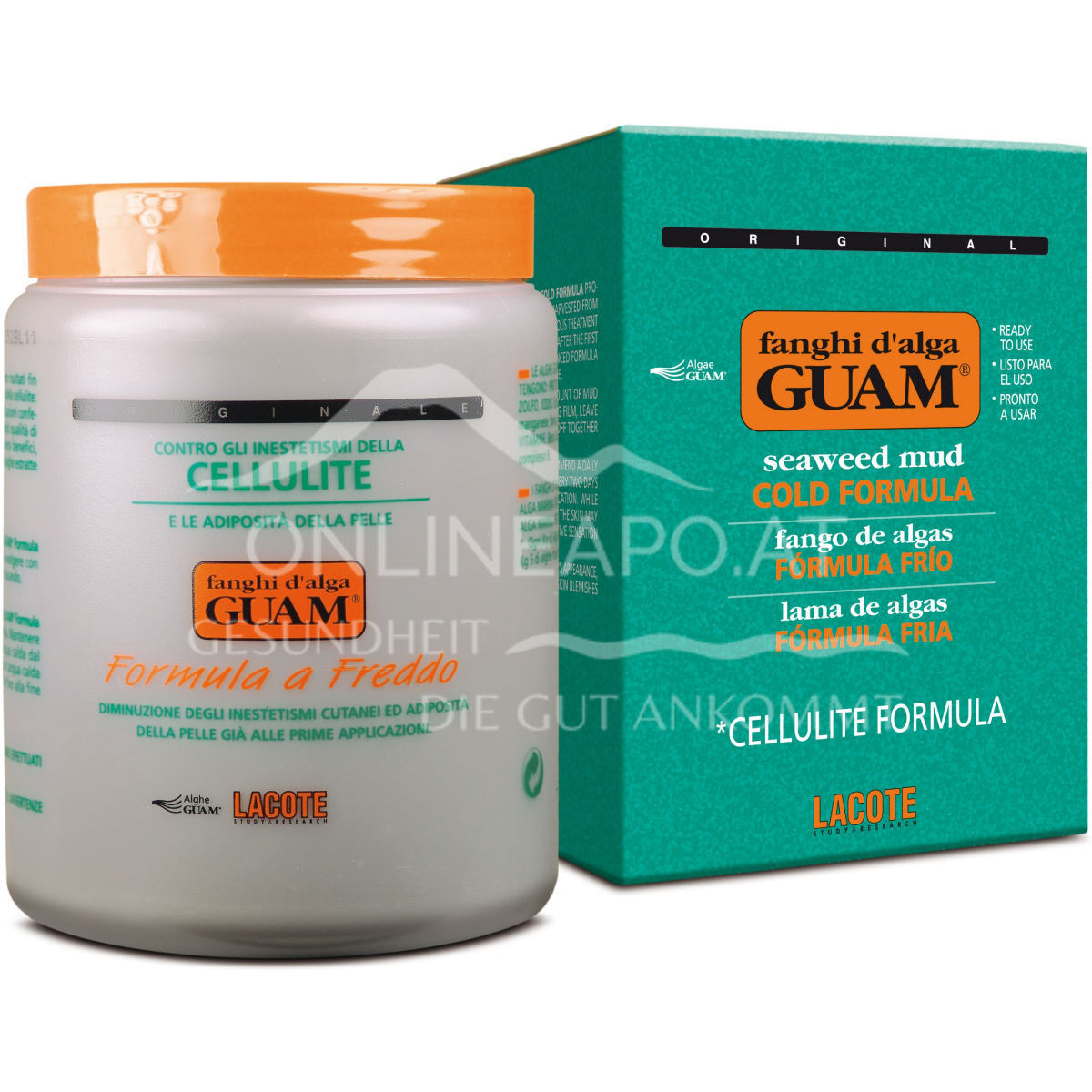 Guam Algenfango Algenschlamm kühlend