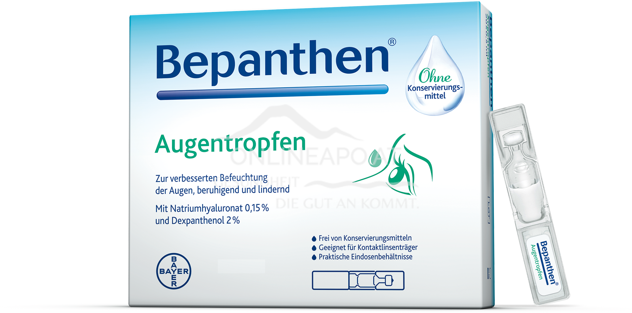 Bepanthen® Augentropfen Einzeldosis 0,5ml