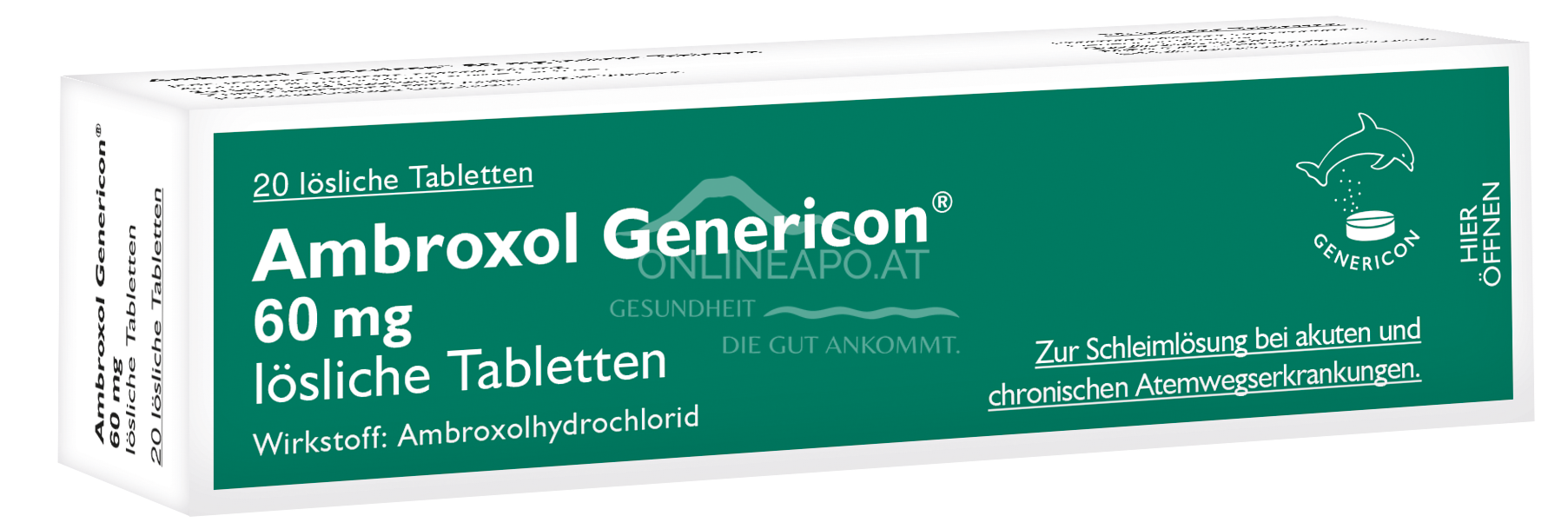Ambroxol Genericon 60 mg lösliche Tabletten