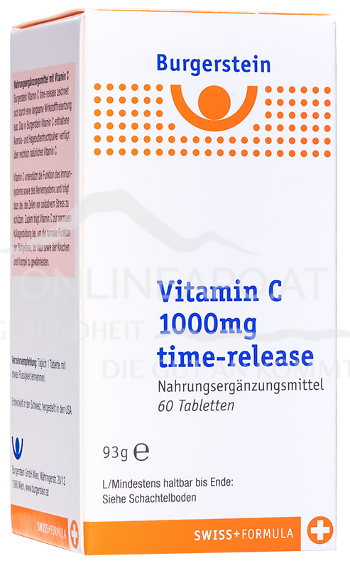 Burgerstein Vitamin-C 1000 mg time-release Tabletten