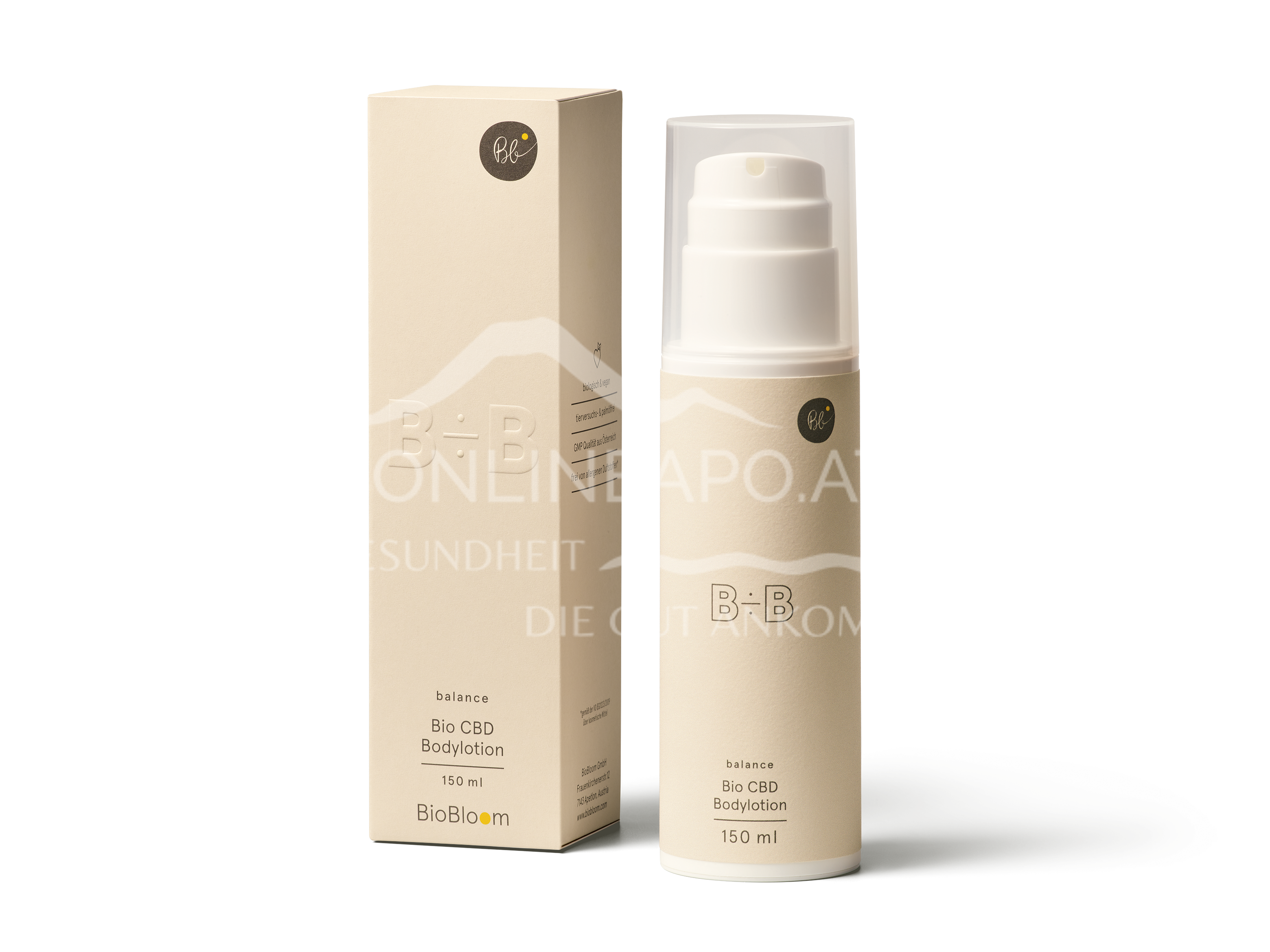 BioBloom balance Bio CBD Bodylotion