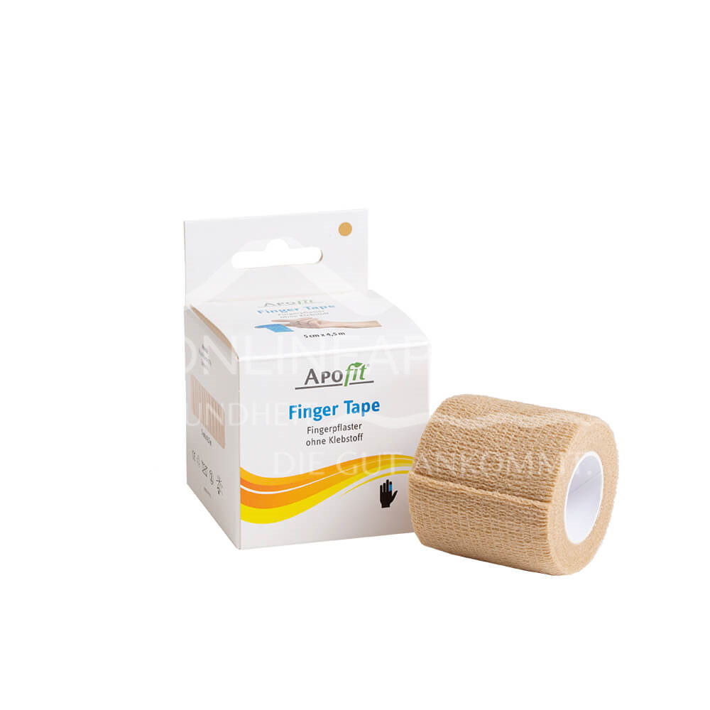 APOfit Fingertape beige 5 cm x 4,5 m