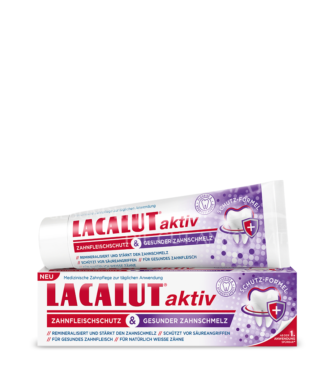 LACALUT® aktiv Zahnfleisch­schutz & gesunder Zahnschmelz