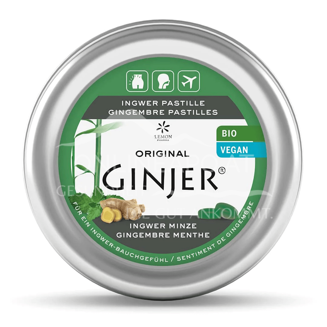 Lemon Pharma Ginjer® Bio-Pastillen Minze