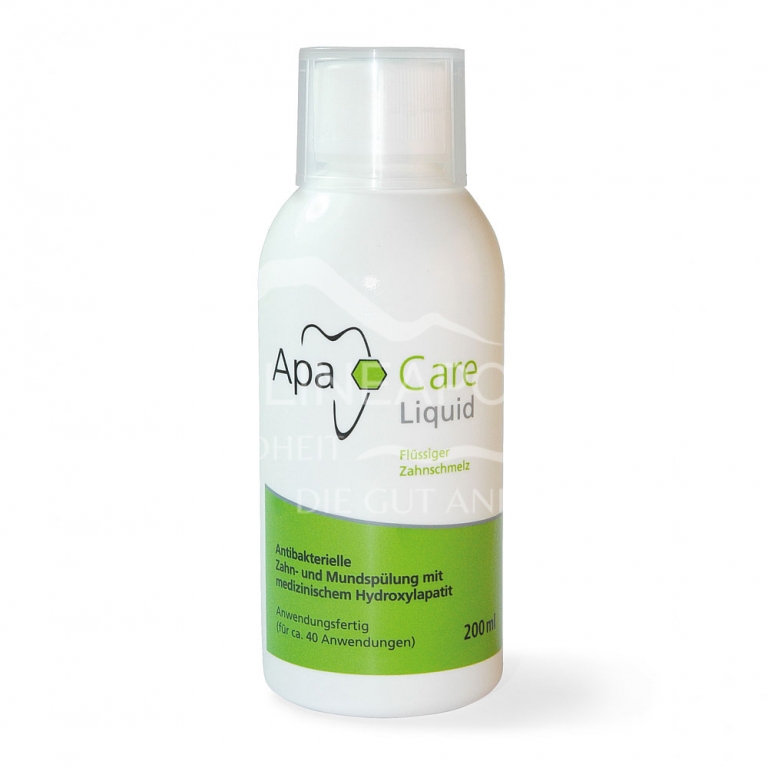 ApaCare Liquid Antibakterielles Zahn- und Mundwasser 200ml