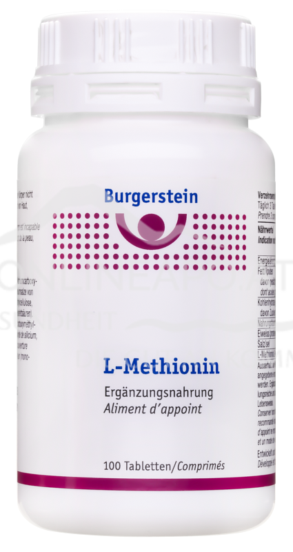 Burgerstein L-Methionin 500 mg Tabletten