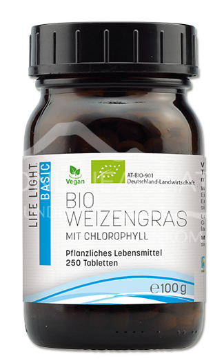 Life Light Basic Bio Weizengras Tabletten