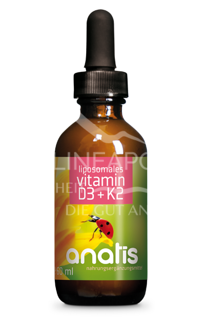 anatis liposomales Vitamin D3+K2 Tropfen