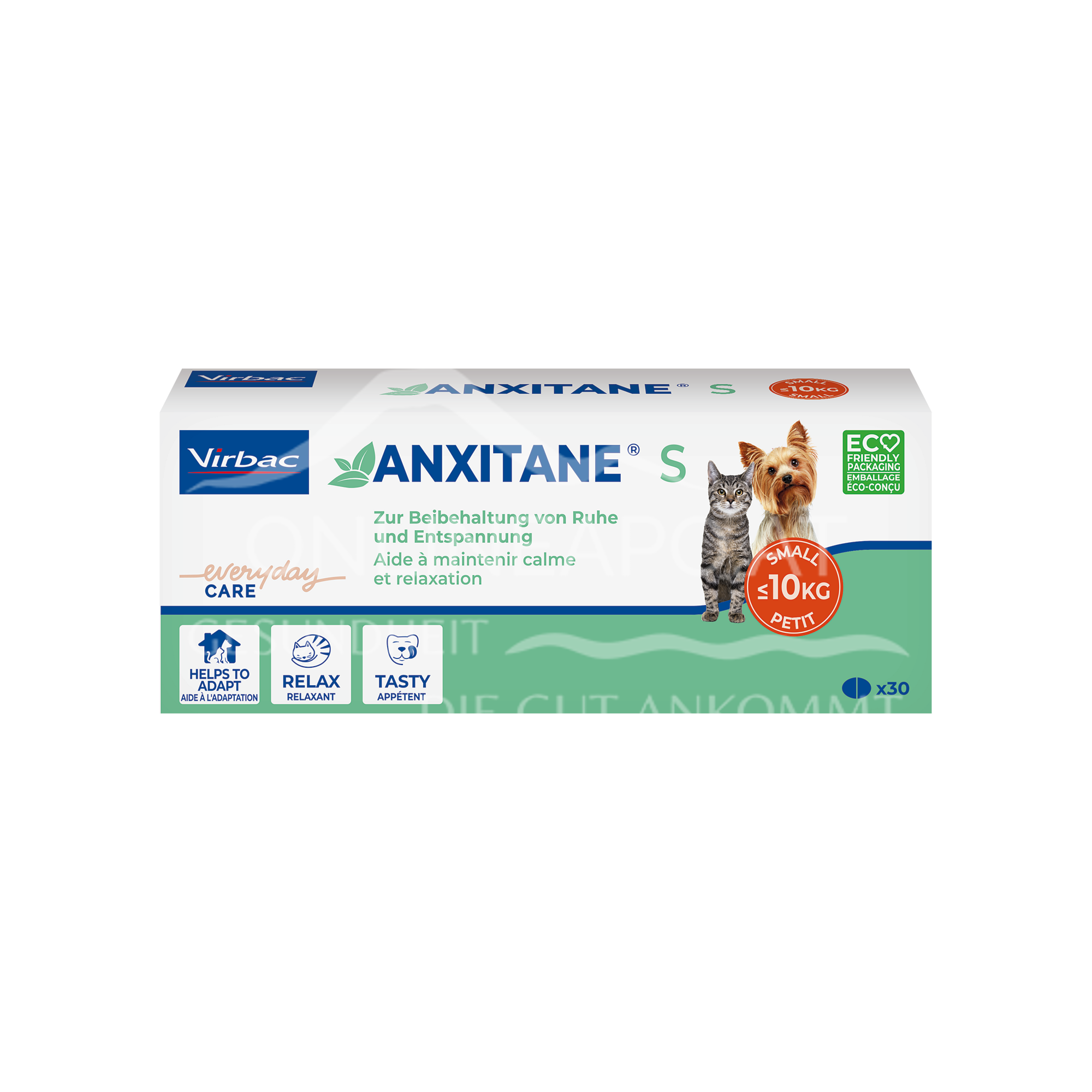 Anxitane Tabletten S für Hunde und Katzen unter 10 kg