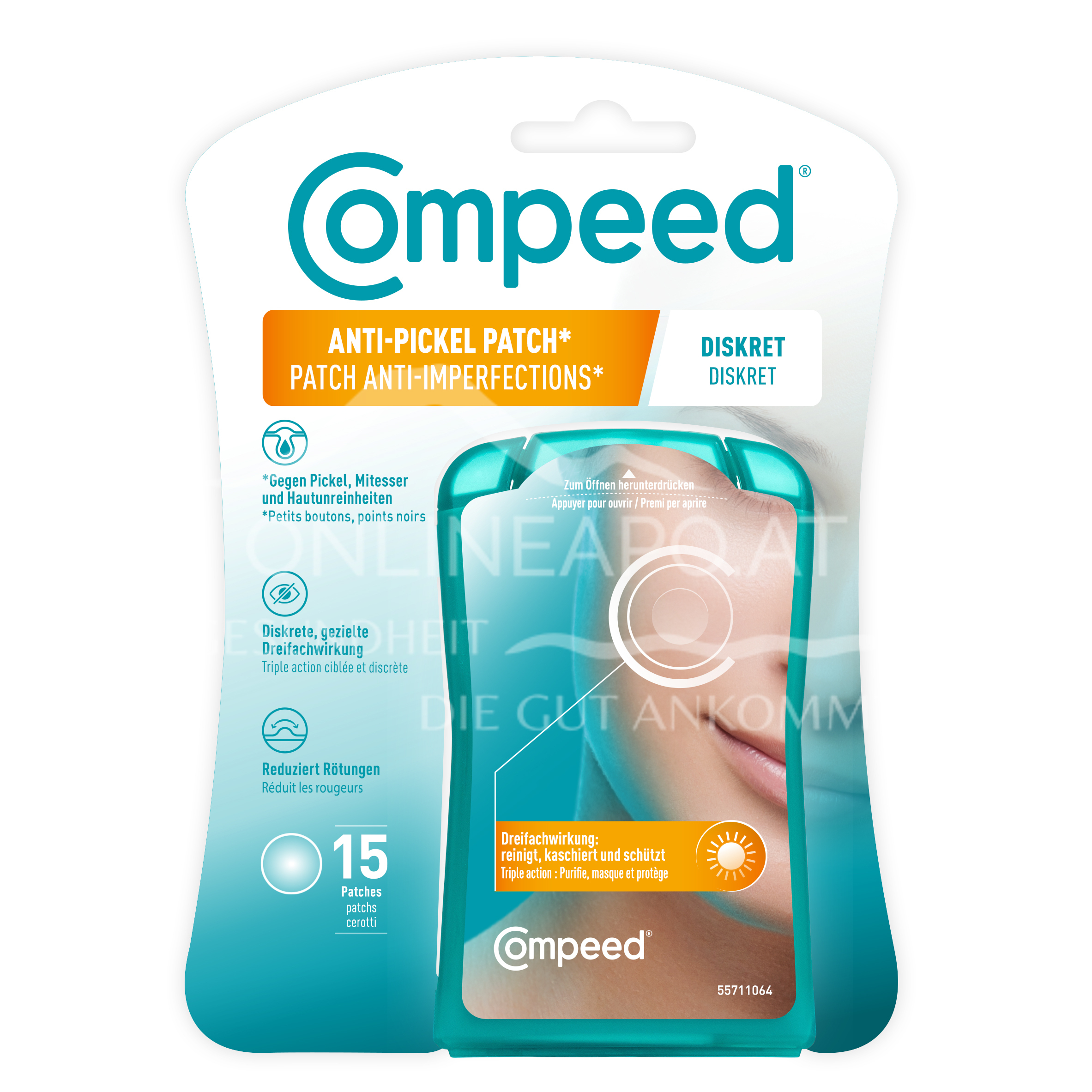 Compeed Anti-Pickel Patch Diskret