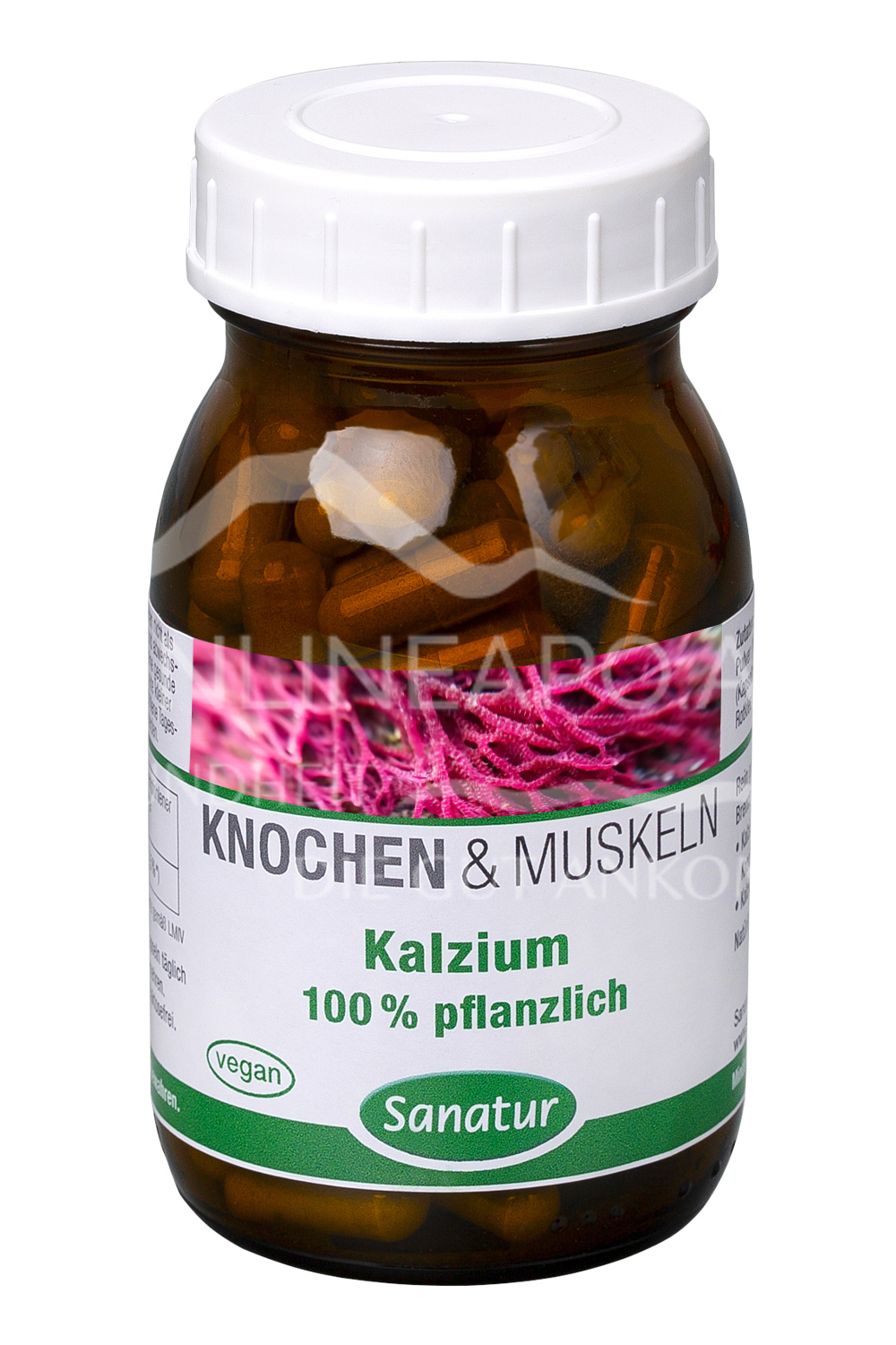 Sanatur Kalzium 100% pflanzlich Kapseln