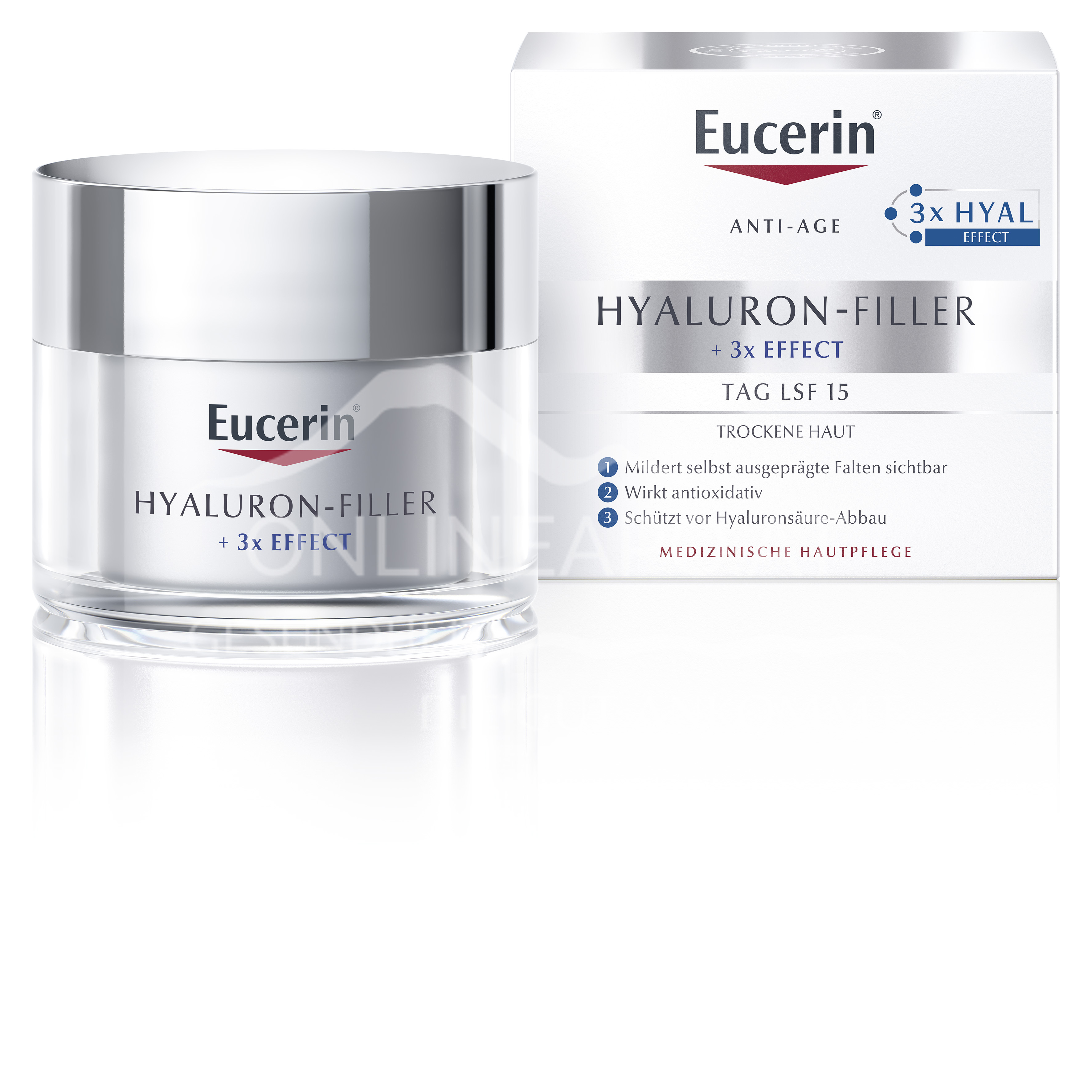 Eucerin® HYALURON-FILLER Tagespflege für trockene Haut