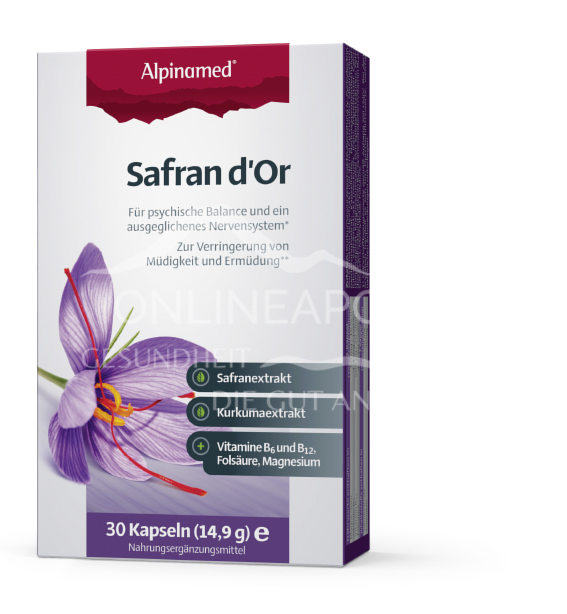 Alpinamed® Safran d’Or Kapseln