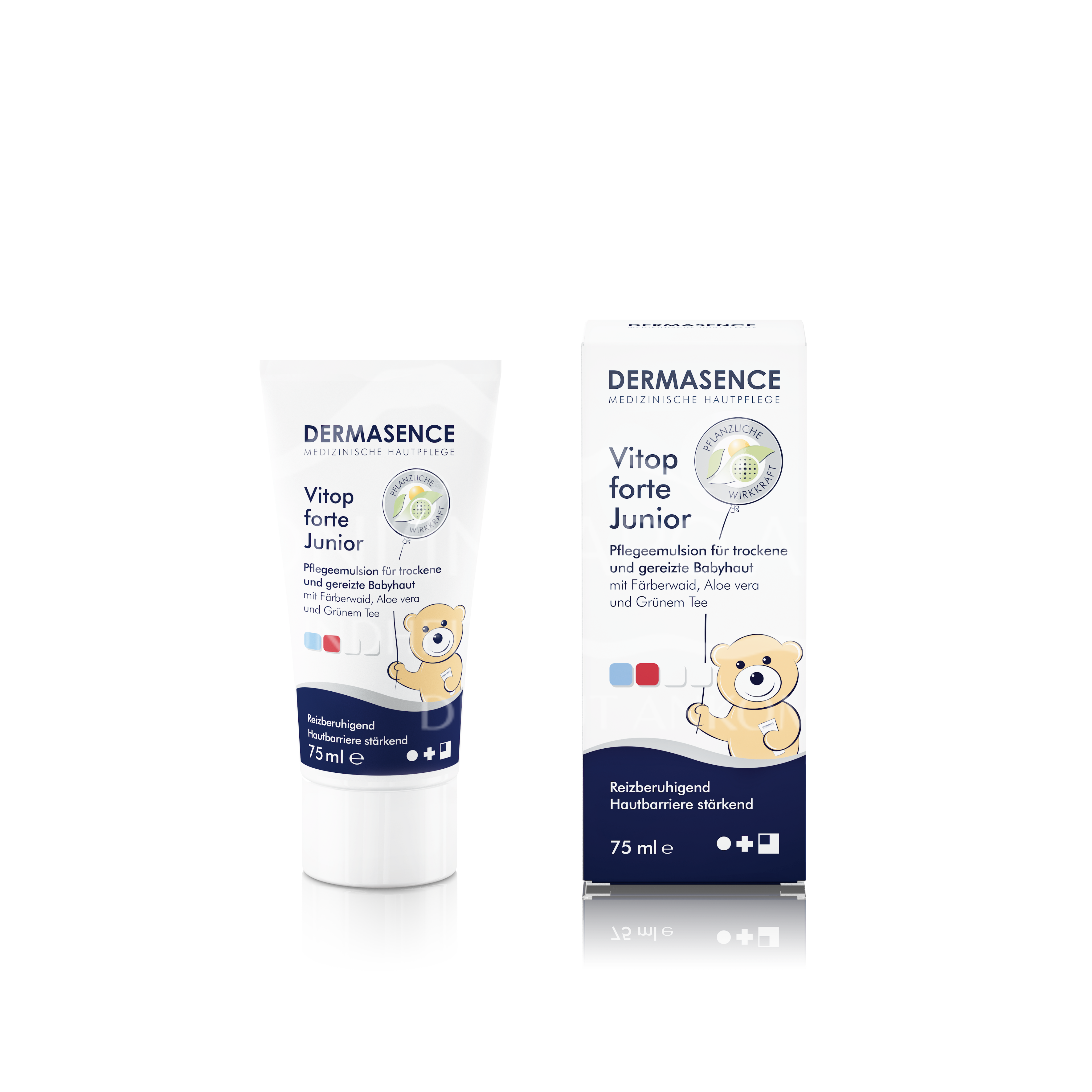 Dermasence Vitop forte Junior Pflegeemulsion