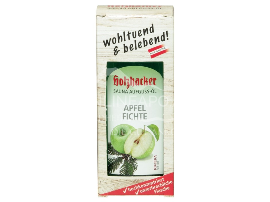 Holzhacker Sauna Aufguss-Öl Apfel Fichte