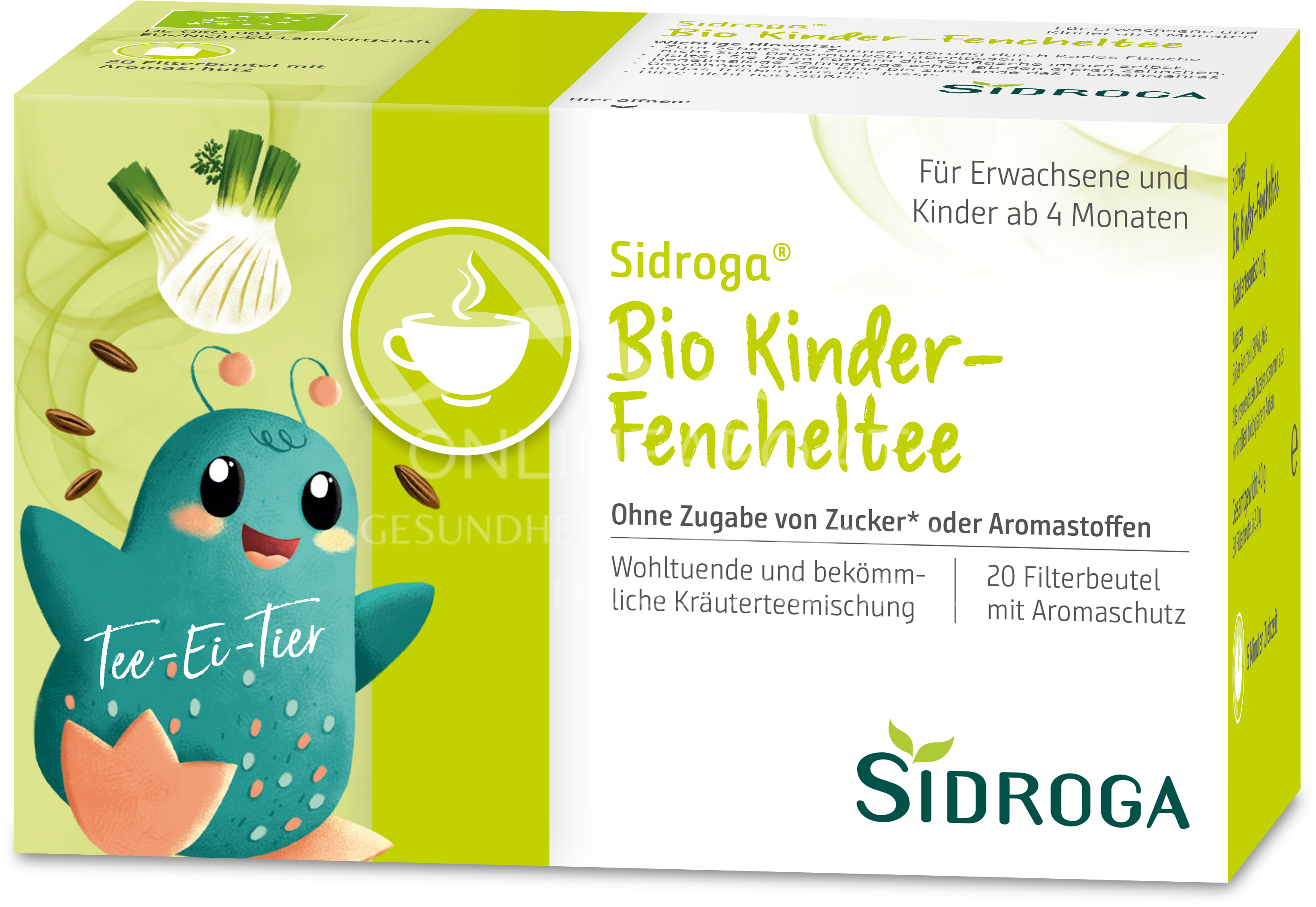 Sidroga® Bio Kinder-Fencheltee