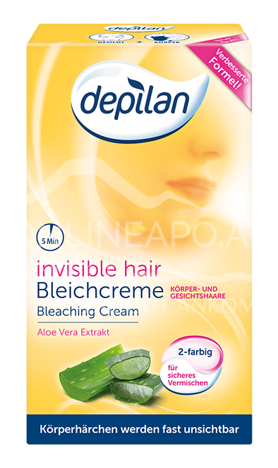 depilan invisible hair Bleichcreme