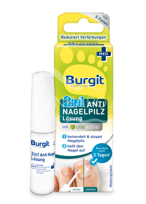 Burgit 2in1 Anti Nagelpilz Lösung*