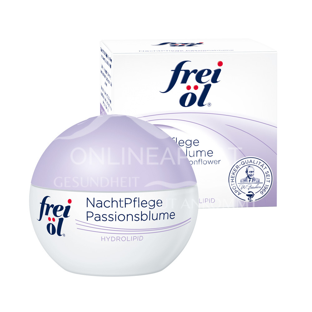 frei öl® HYDROLIPID NachtPflege Passionsblume