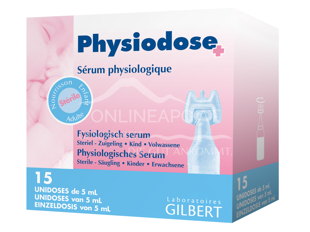 PHYSIODOSE Physiologische Kochsalzlösung 15x5ml