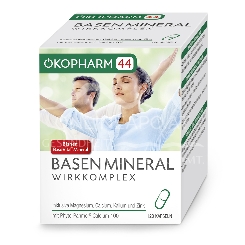 Ökopharm44 Basen Mineral Wirkkomplex Kapseln