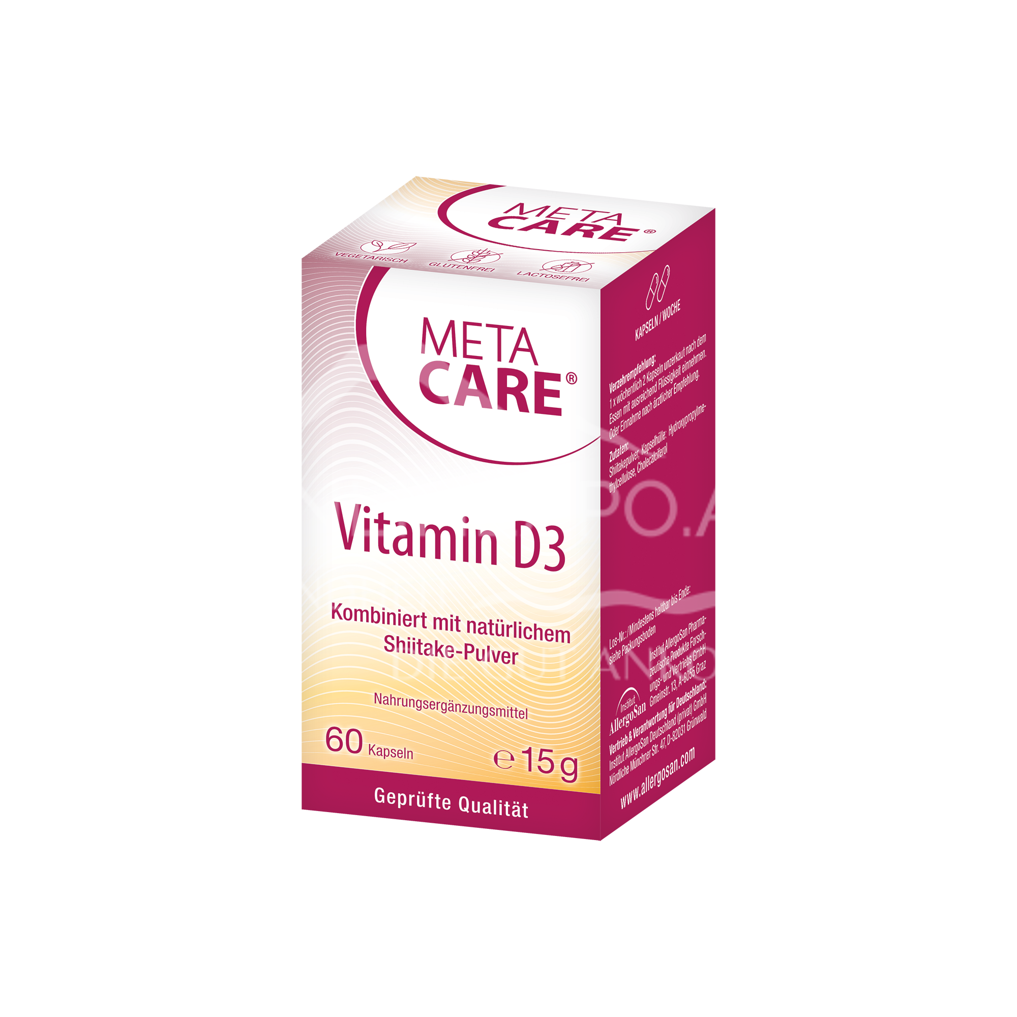 META-CARE® Vitamin D3 Plus Kapseln