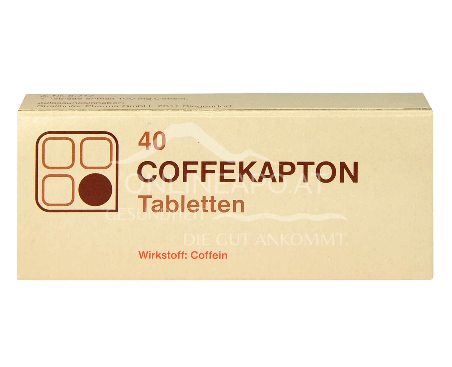 Coffekapton 100 mg Tabletten